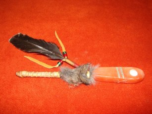 Peace pipe byMarlin Goodtooth