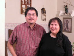 Leo Holiday and his wife