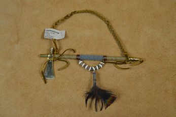 Tomahawk peace pipe